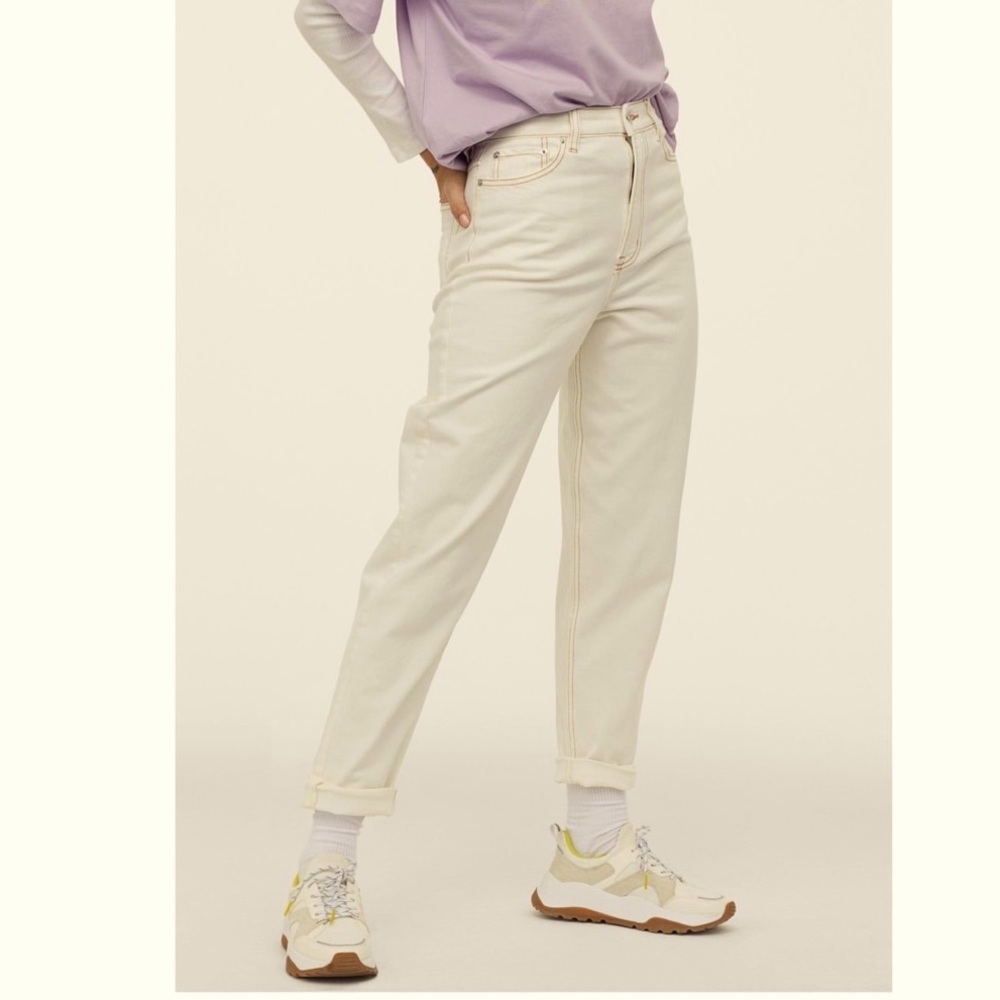 High-Waisted Mom Jeans